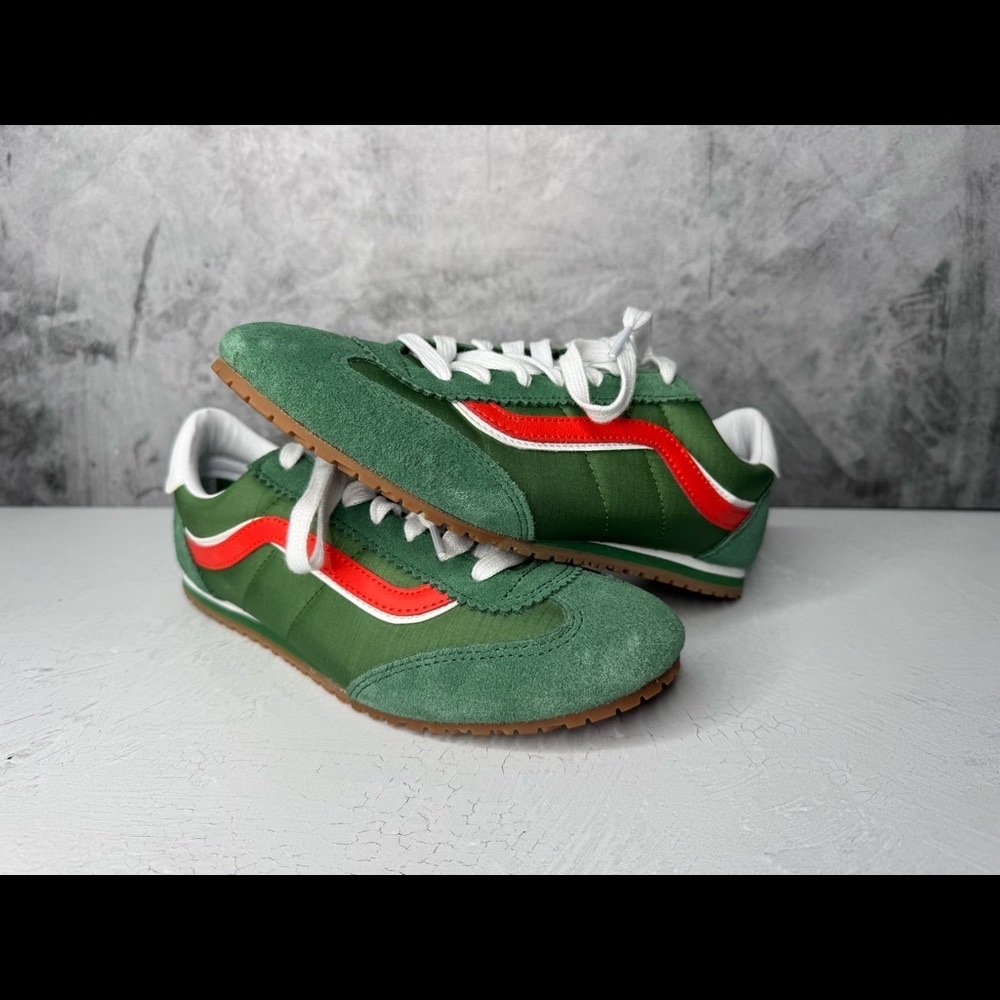 Vans Super Lowpro sneakers Green & Red